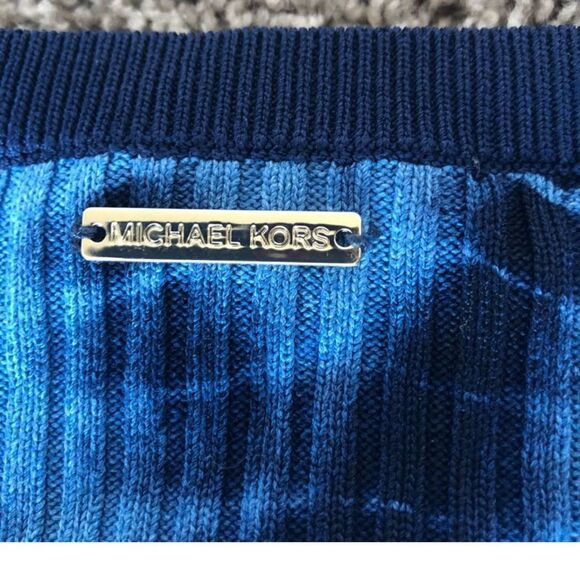 MICHAEL KORS Tie-Dye Stretch-Viscose Sweater NWT - Picture 5 of 9